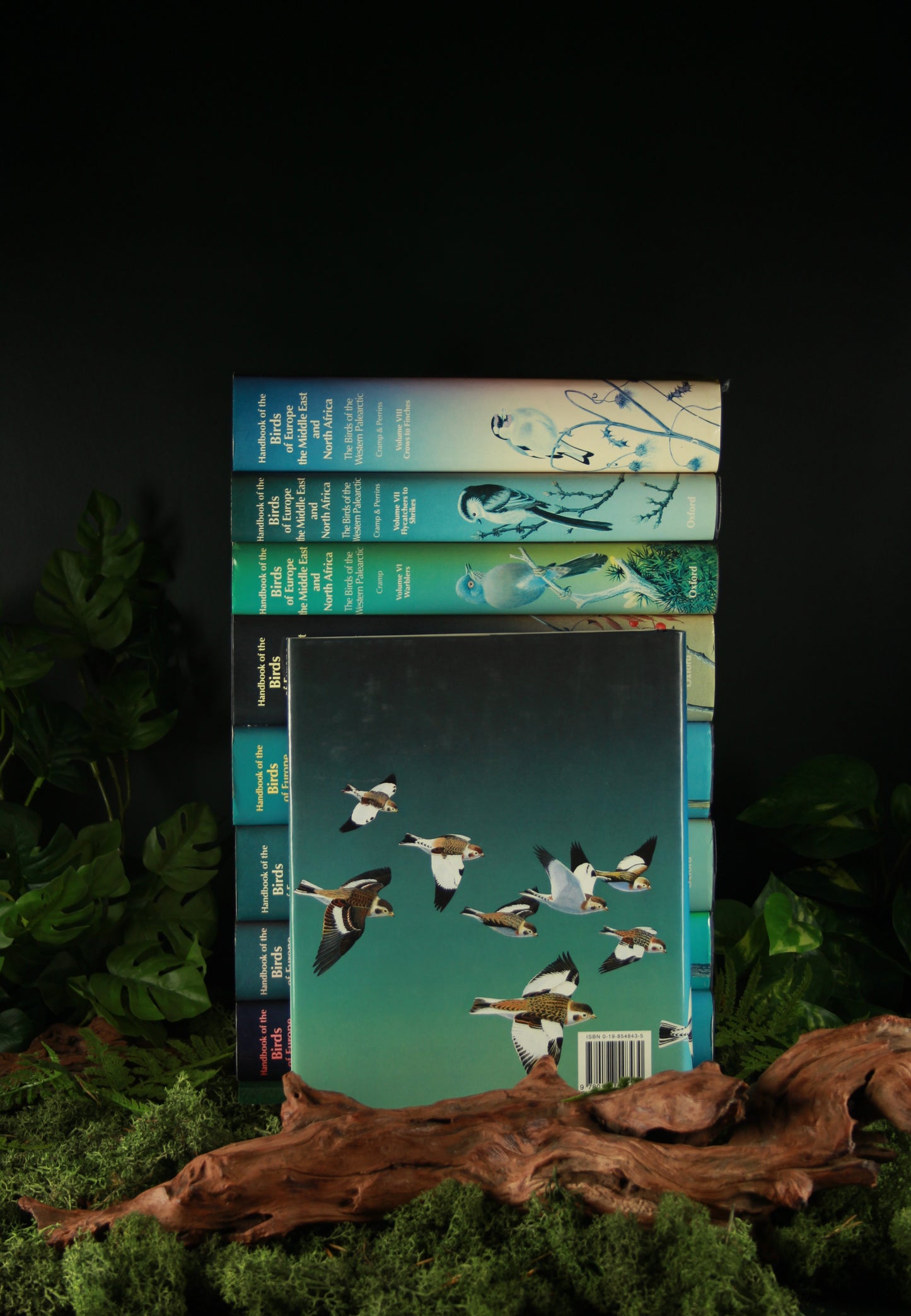 Handbook of the Birds of Europe the Middle East and North Africa volume 1 t/m 9 - Stanley Cramp e.a.