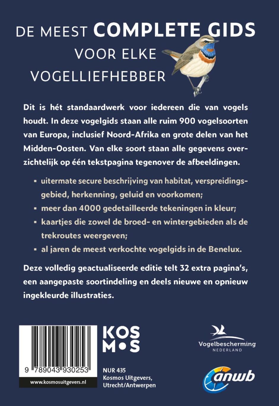 ANWB vogelgids van Europa