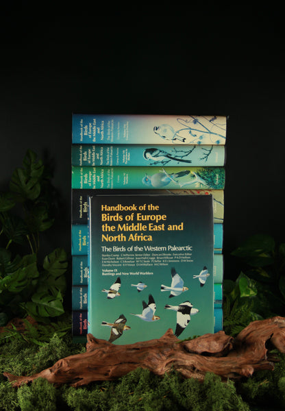 Handbook of the Birds of Europe the Middle East and North Africa volume 1 t/m 9 - Stanley Cramp e.a.