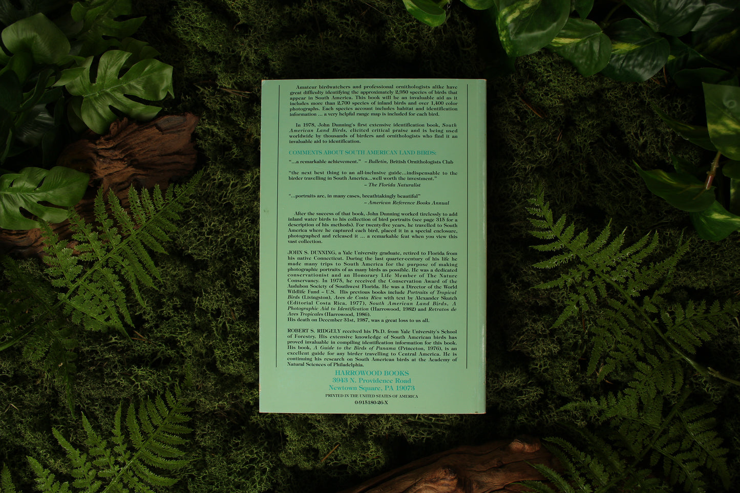 South American Birds A Photographic Aid to Identification – Dunning & Harrowood